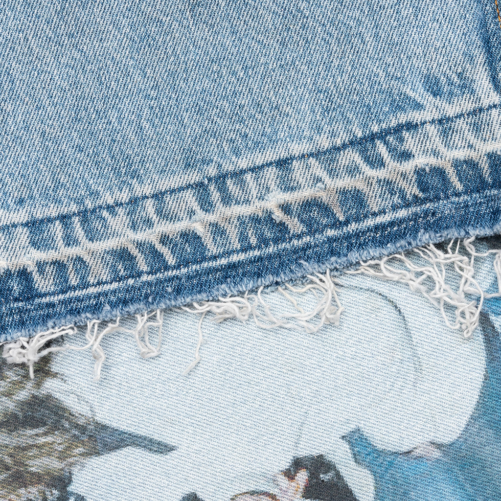Tabloid Denim Pants - Indigo
