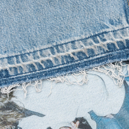 Tabloid Denim Pants - Indigo