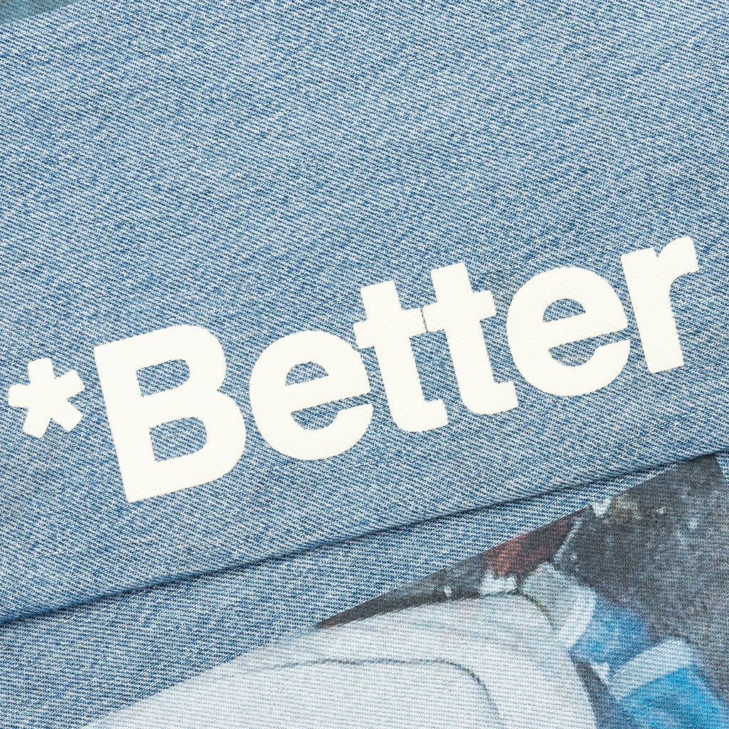 Tabloid Denim Pants - Indigo