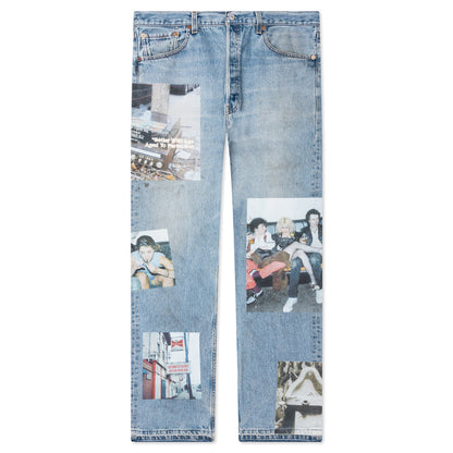 Tabloid Denim Pants - Indigo