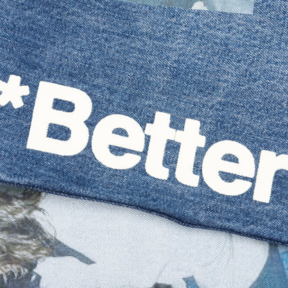 Tabloid Denim Pants - Indigo