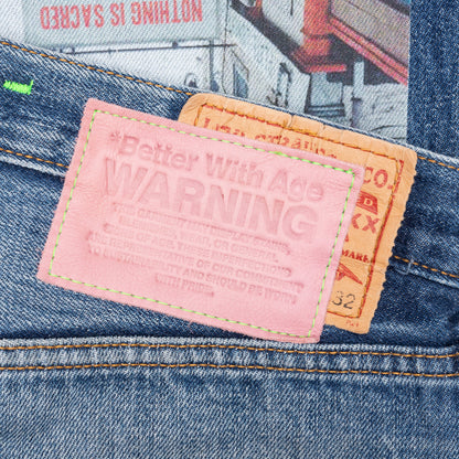 Tabloid Denim Pants - Indigo