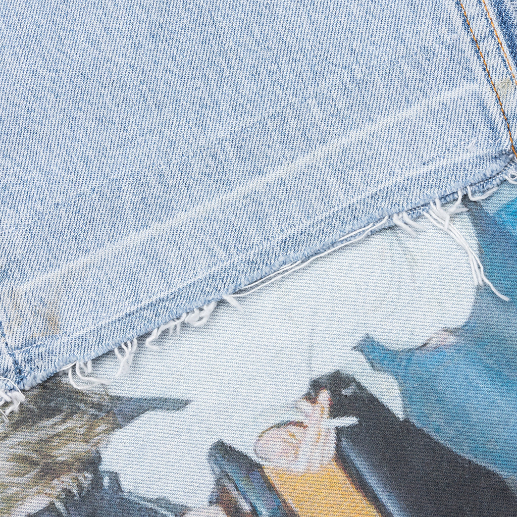 Tabloid Denim Pants - Indigo