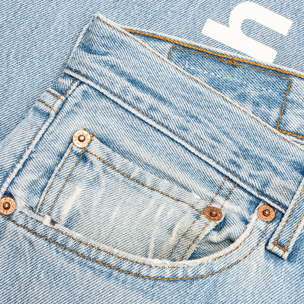 Tabloid Denim Pants - Indigo