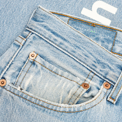 Tabloid Denim Pants - Indigo