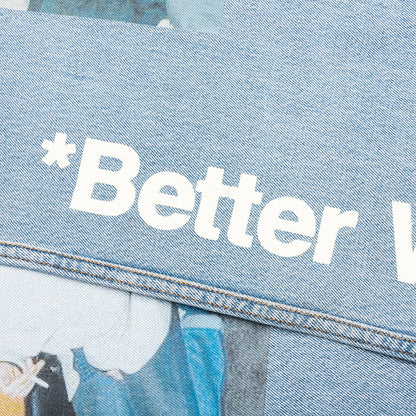 Tabloid Denim Pants - Indigo