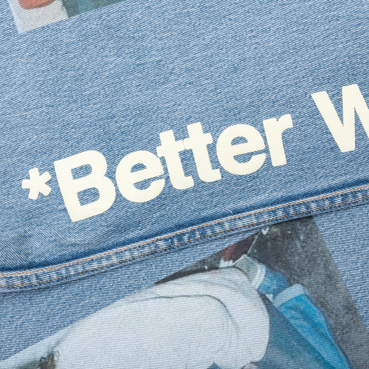 Tabloid Denim Pants - Indigo