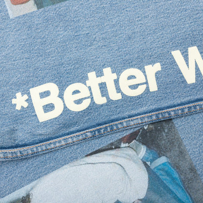 Tabloid Denim Pants - Indigo