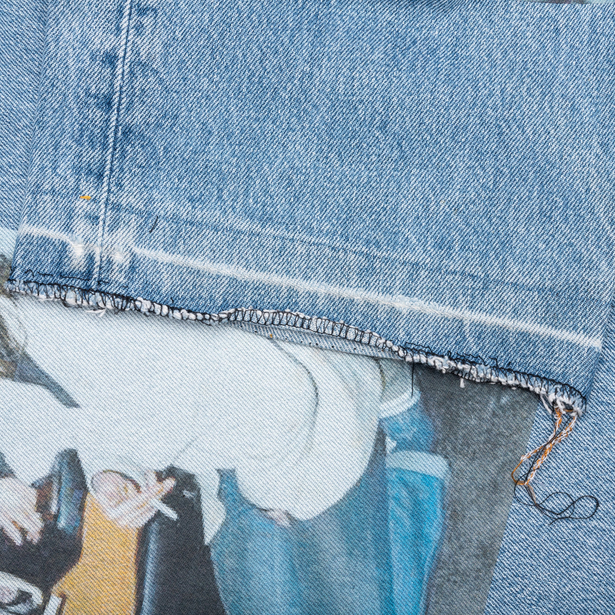 Tabloid Denim Pants - Indigo