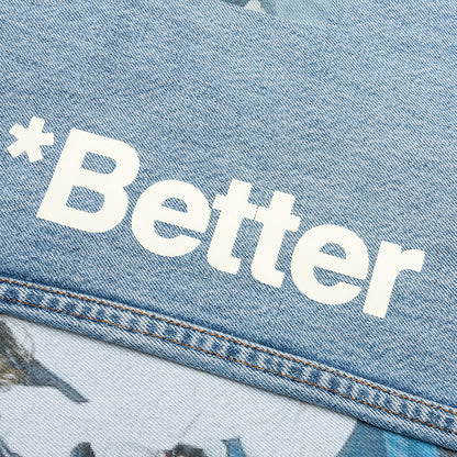 Tabloid Denim Pants - Indigo