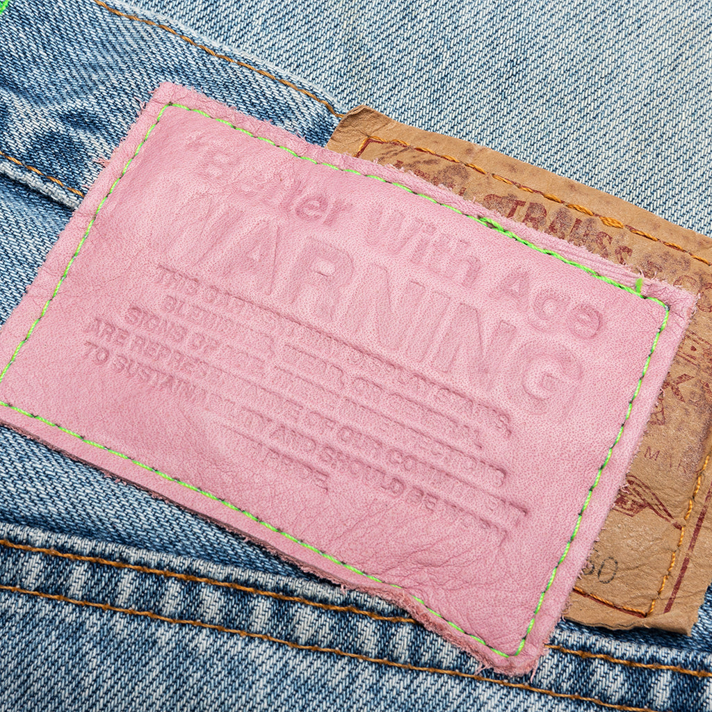 Tabloid Denim Pants - Indigo