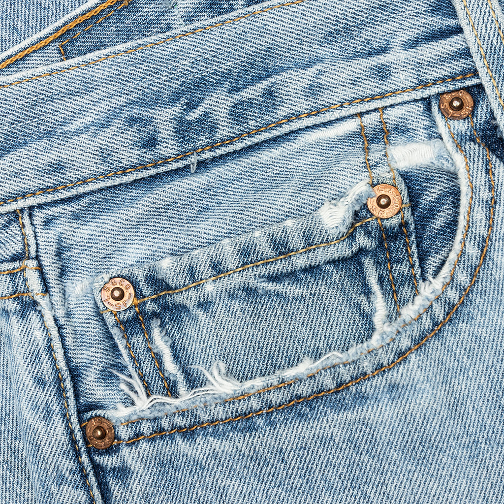 Tabloid Denim Pants - Indigo