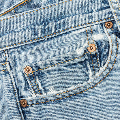 Tabloid Denim Pants - Indigo