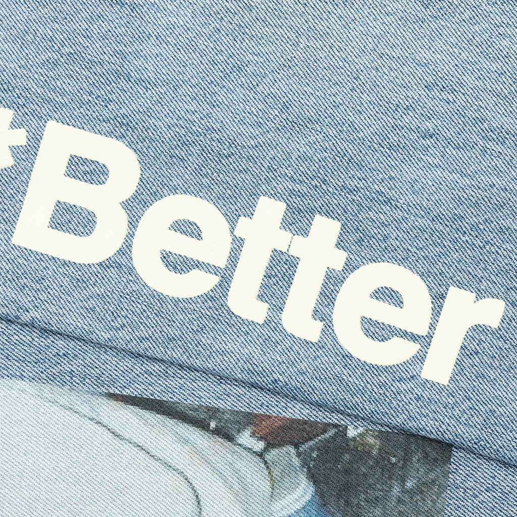 Tabloid Denim Pants - Indigo