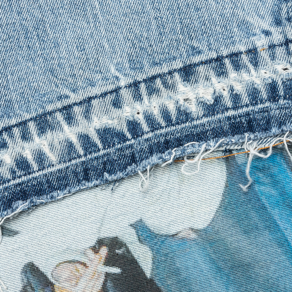 Tabloid Denim Pants - Indigo