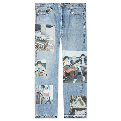 Tabloid Denim Pants - Indigo