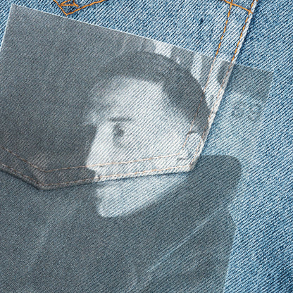 Tabloid Denim Pants - Indigo