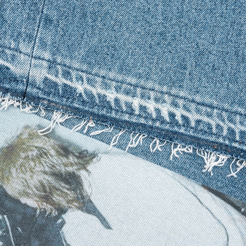 Tabloid Denim Pants - Indigo