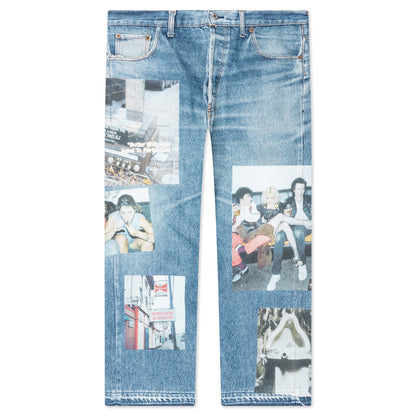 Tabloid Denim Pants - Indigo
