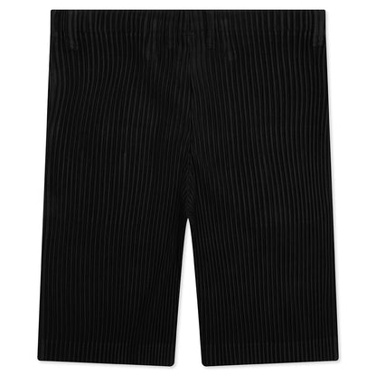 Tailored Pleats 2 Shorts - Black