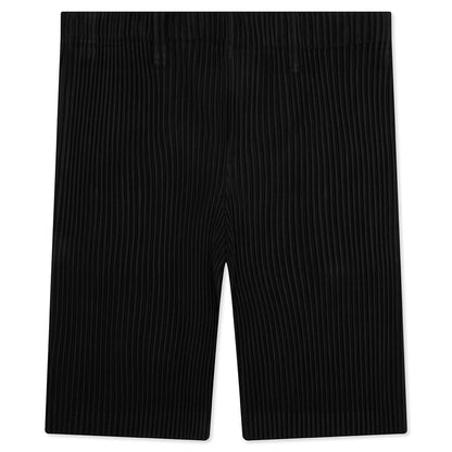 Tailored Pleats 2 Shorts - Black