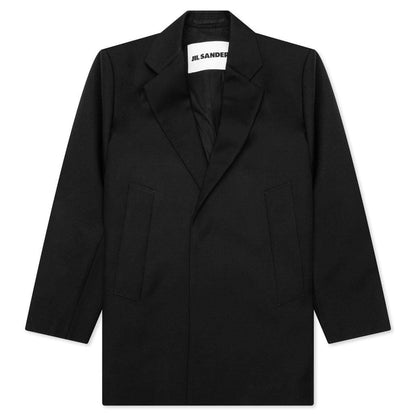 Tailored Wool Jacket - Black