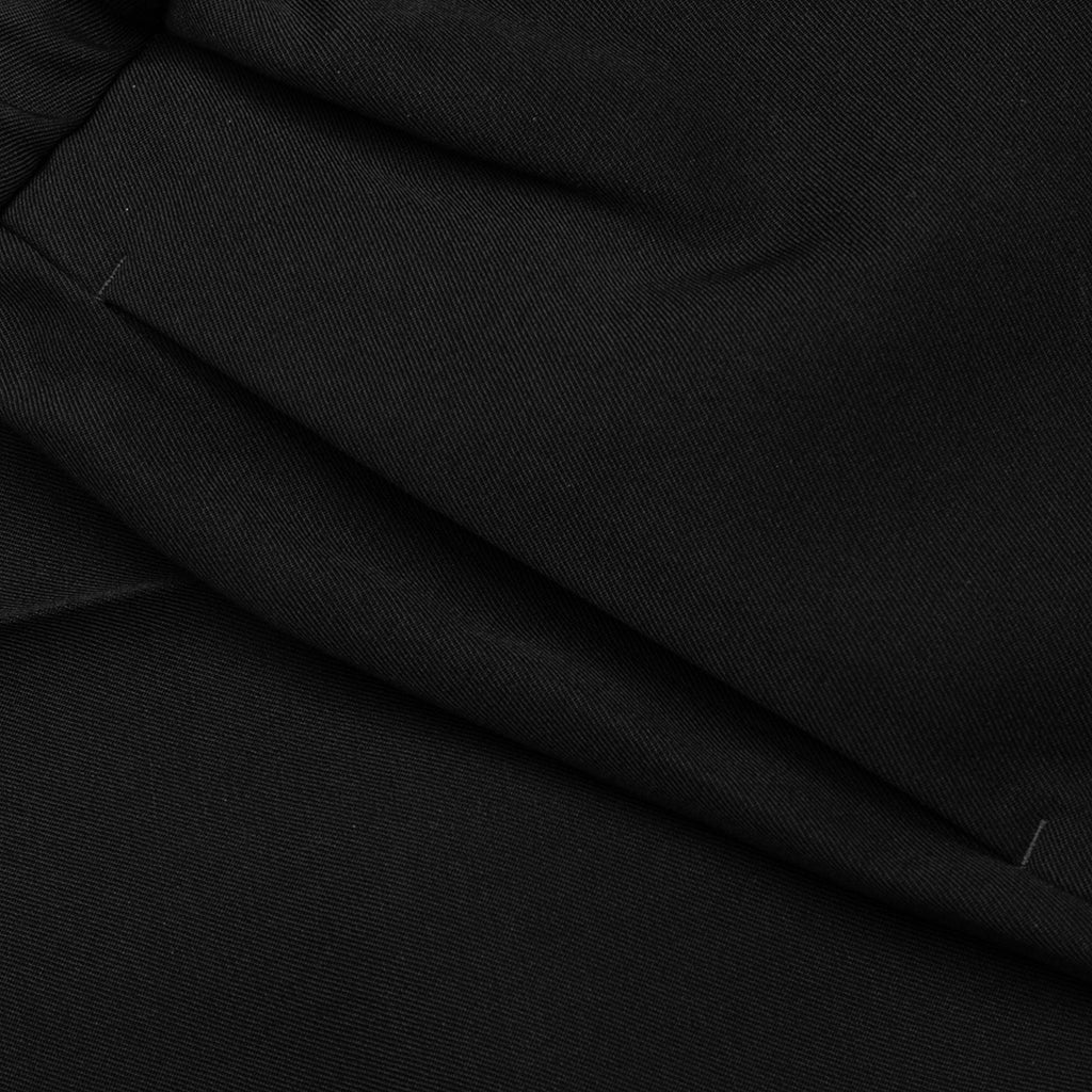 Sharp Gabardine Wool Trouser - Black