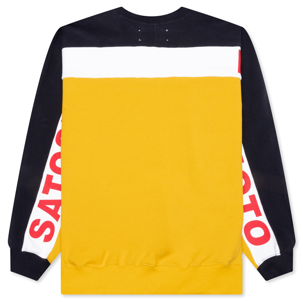 Team Satoshi Crewneck - Yellow/Black