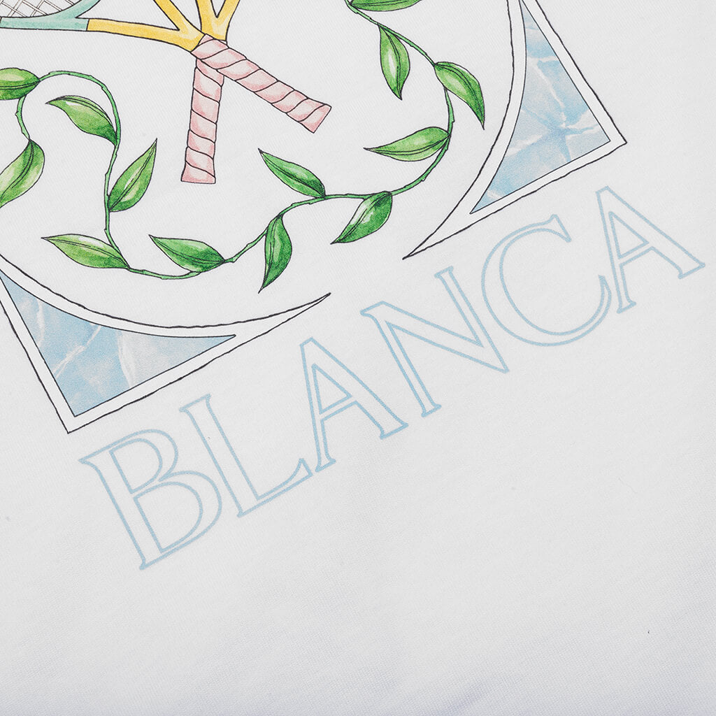 Tennis Pastelle T-Shirt - White
