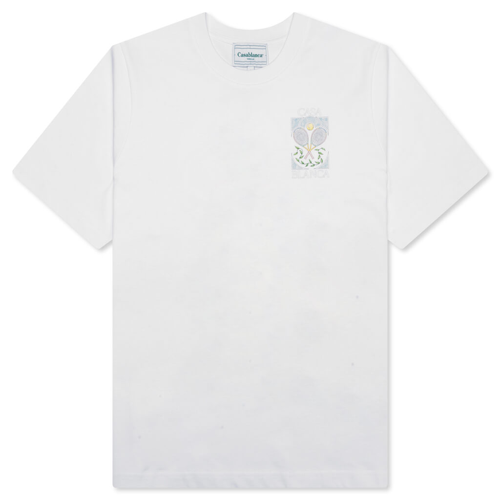 Tennis Pastelle T-Shirt - White