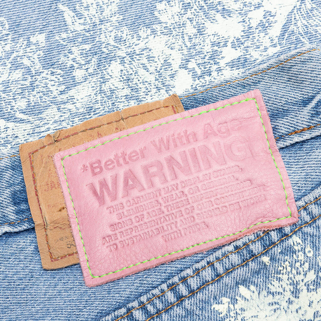Teresa Double-Wide Denim Short - Indigo