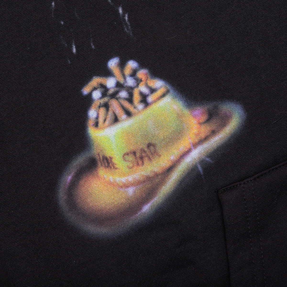 Test Print 2 Hoodie - Black