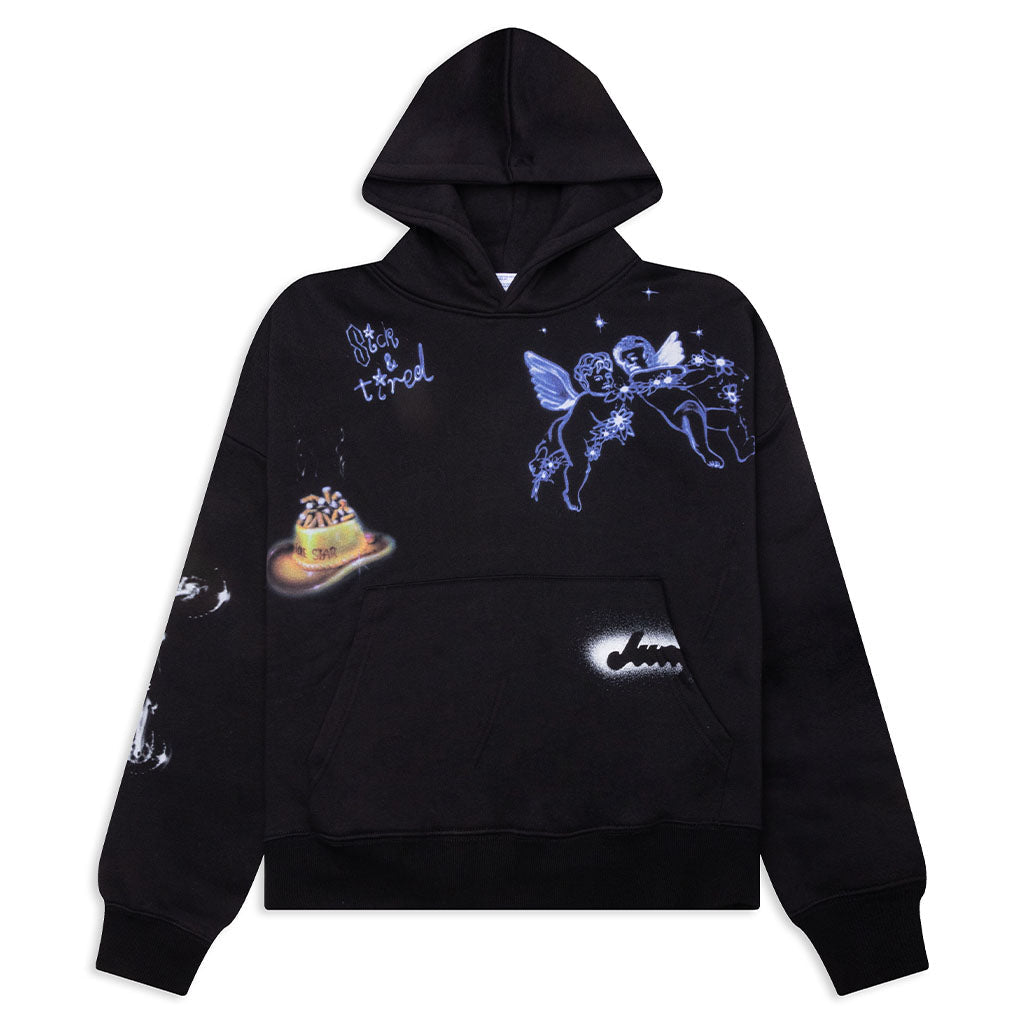 Test Print 2 Hoodie - Black