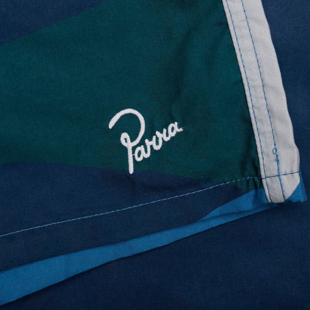 The Festival Fence Swim Shorts - Blue
