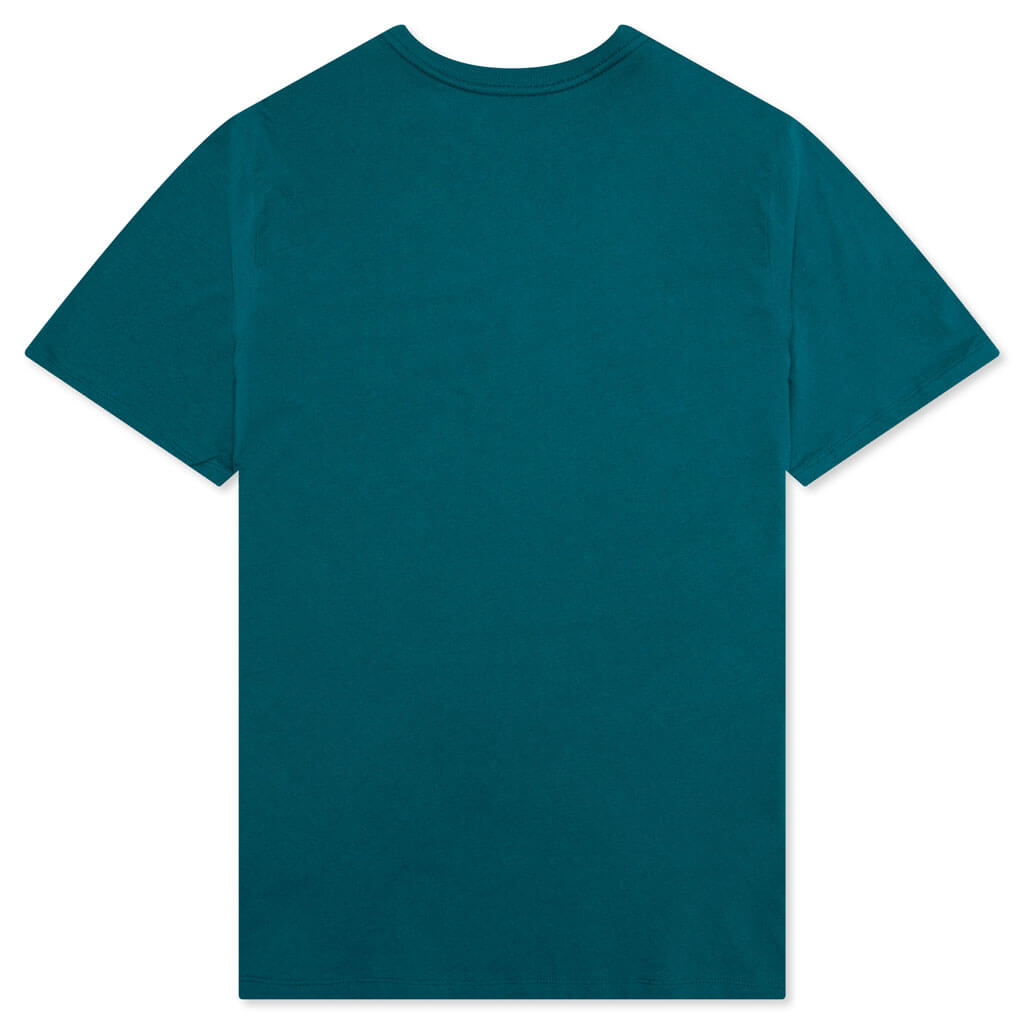 Half Dome S/S Tee - Blue Coral/Gardenia White