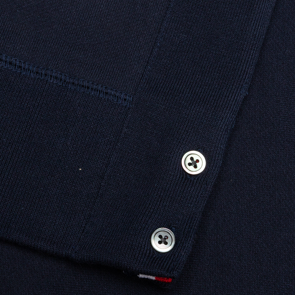 Engineered 4-Bar Jersey Sweatshirt - Navy