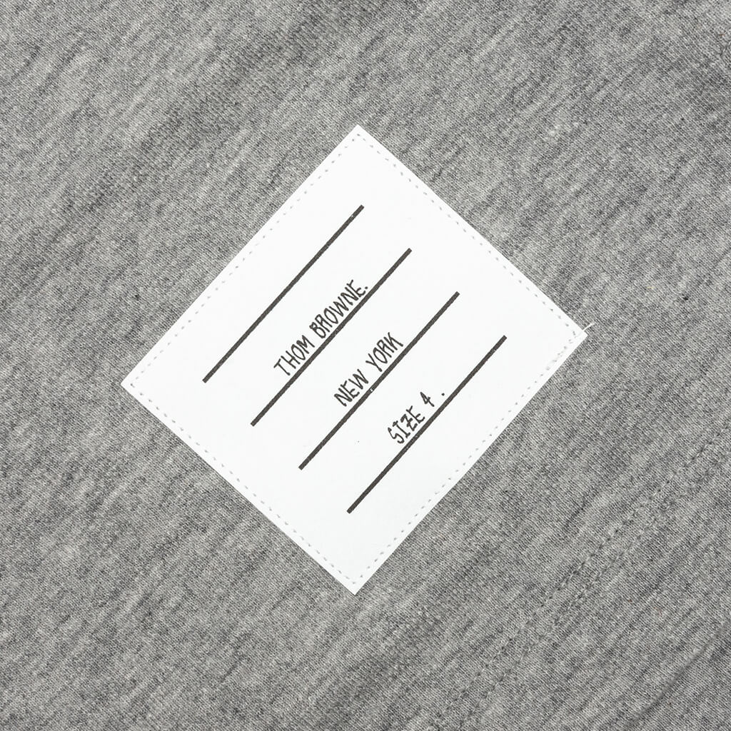 Oversized S/S Pocket Tee - Light Grey