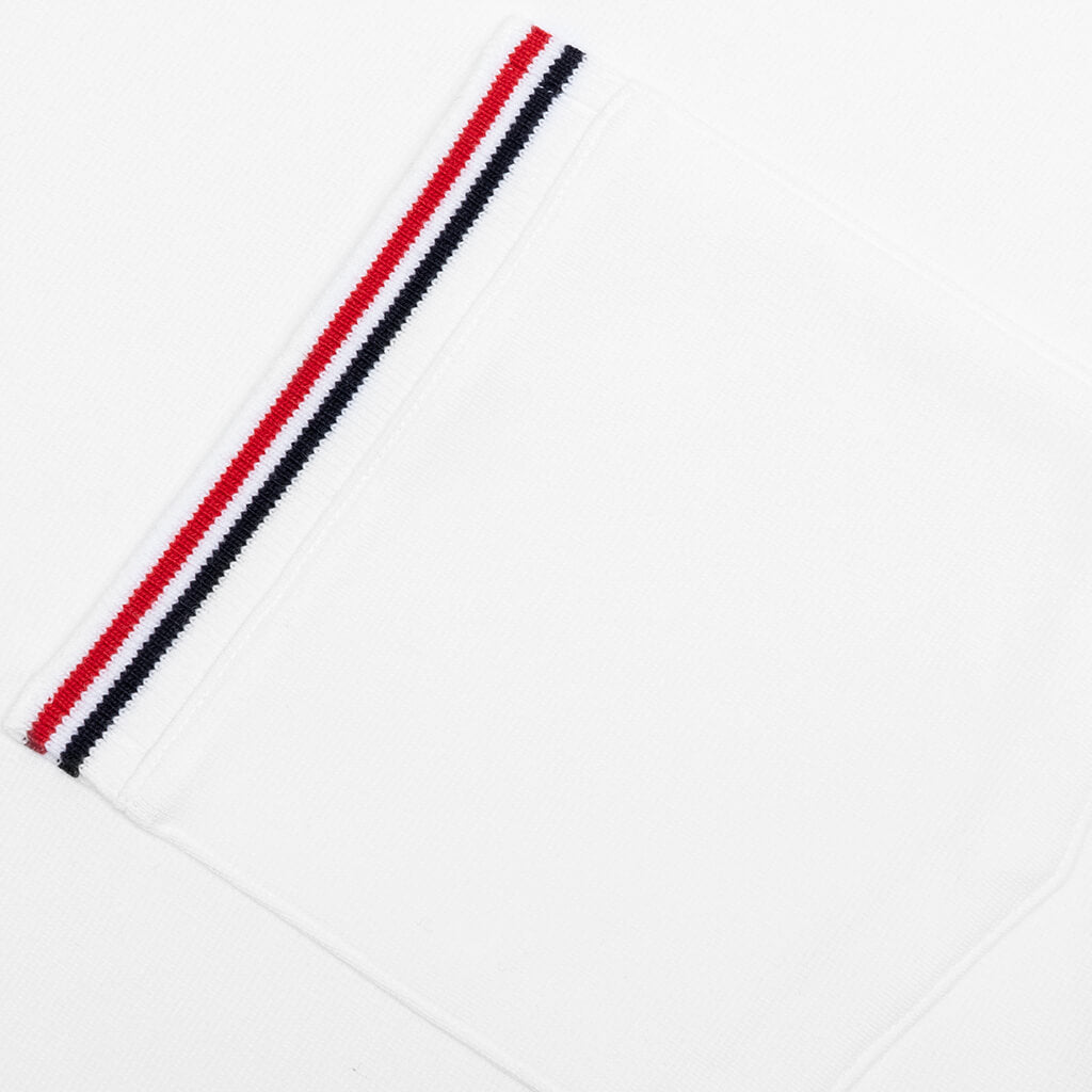 Oversized S/S Pocket Tee - White
