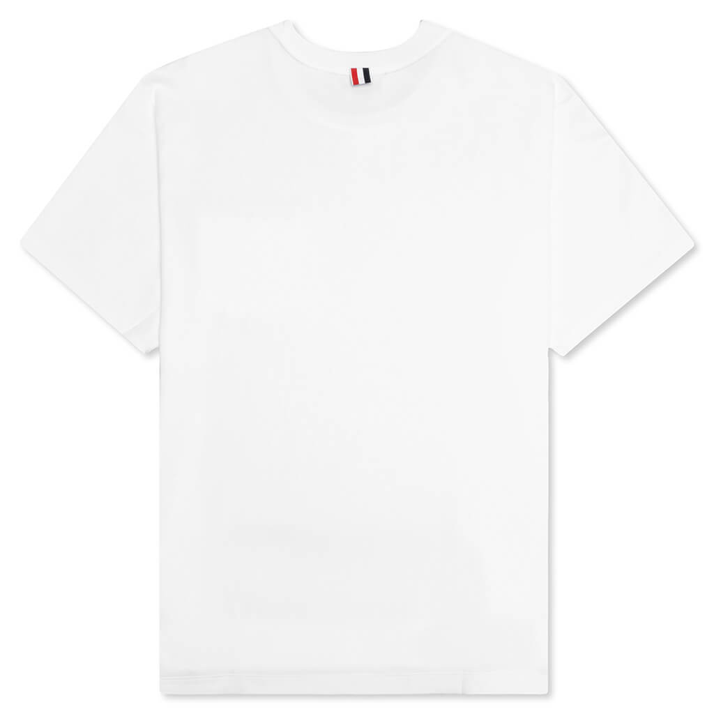 Oversized S/S Pocket Tee - White