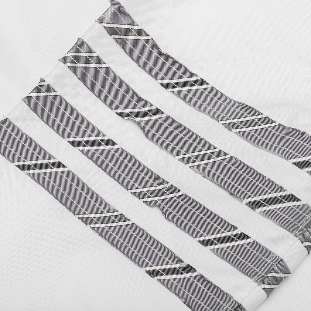 Oxford 4Bar Button Down L/S Shirt - Med Grey