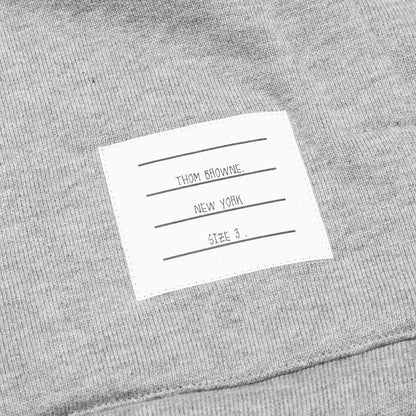 RWB Stripe Pullover Hoodie - Light Grey