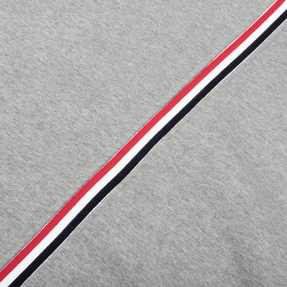 RWB Stripe Pullover Hoodie - Light Grey