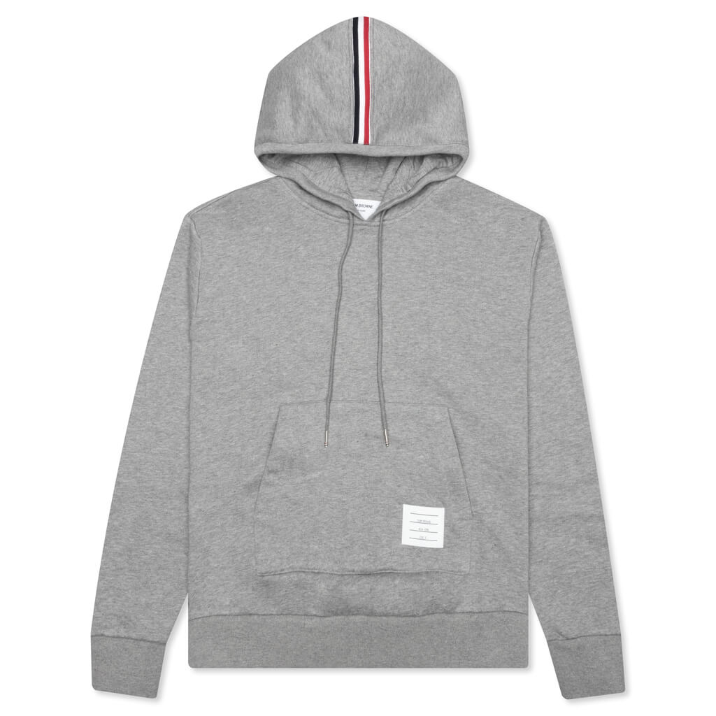 RWB Stripe Pullover Hoodie - Light Grey