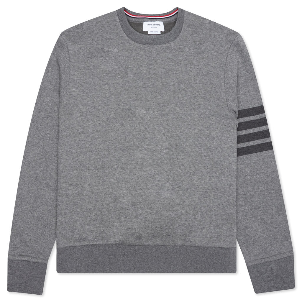 Relaxed Fit Crewneck Sweatshirt - Medium Grey