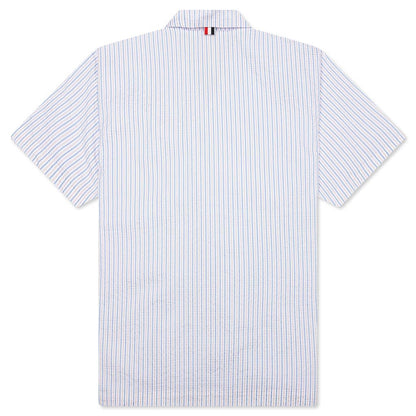 Seersucker Swim Shirt - Light Blue