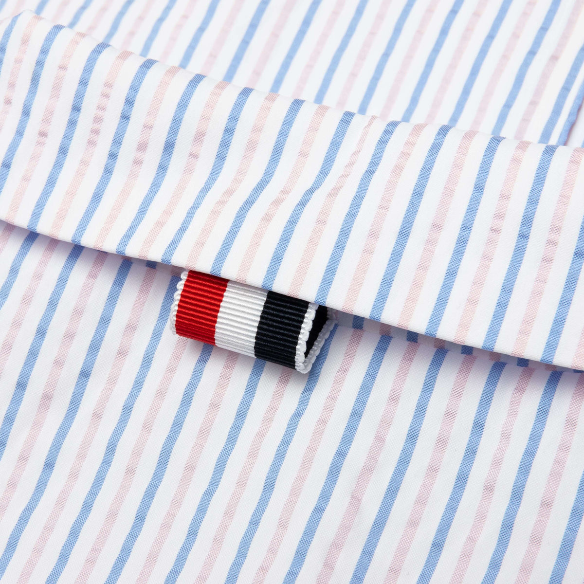 Seersucker Swim Shirt - Light Blue