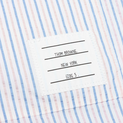 Seersucker Swim Shirt - Light Blue