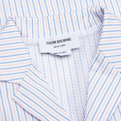 Seersucker Swim Shirt - Light Blue