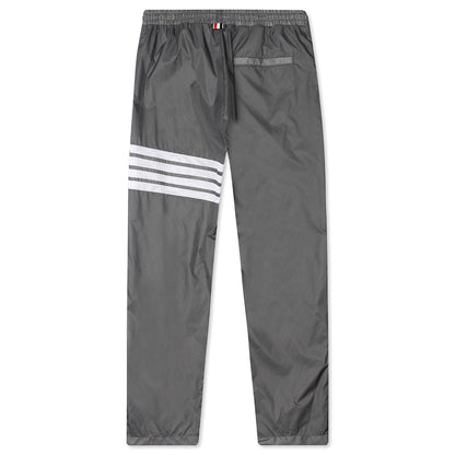 Straight Leg Track Pants - Silver