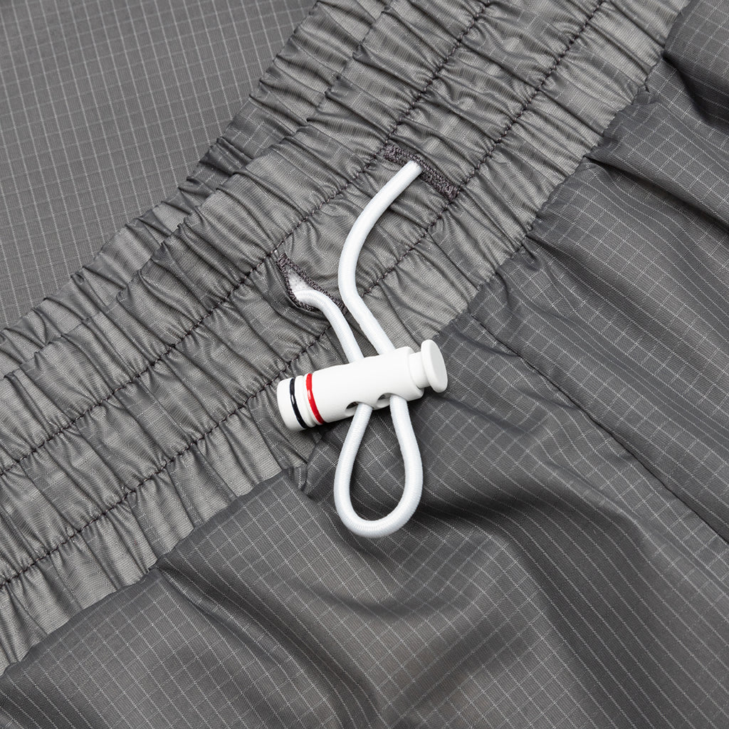 Straight Leg Track Pants - Silver